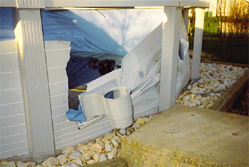 Swimming Pool Vandlism Claims